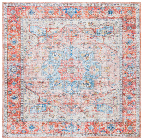 Safavieh Saffron Sfn554P Rust/Blue Rugs.