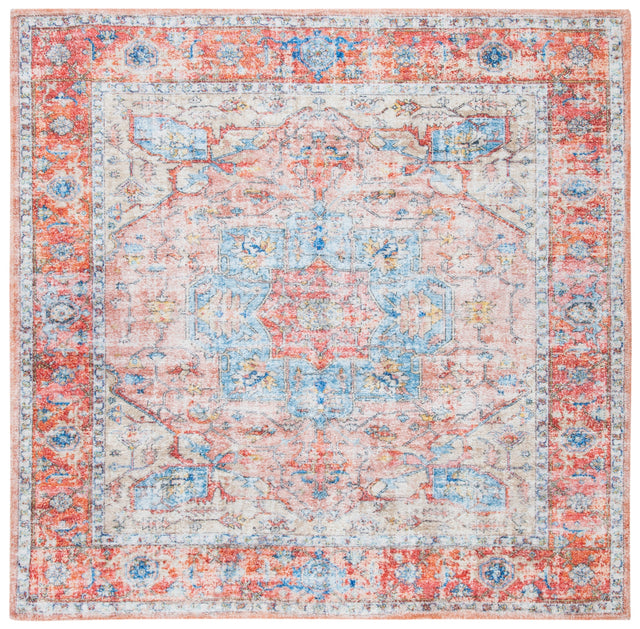 Safavieh Saffron Sfn554P Rust/Blue Rugs.