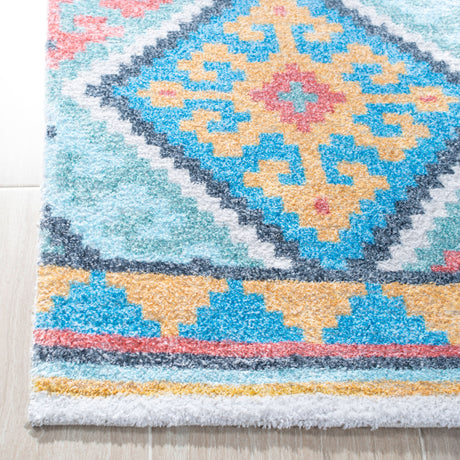 Safavieh Saffron Sfn560M Blue/Aqua Rugs.