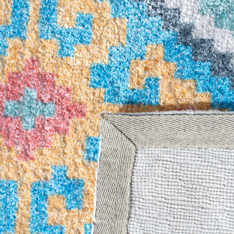 Safavieh Saffron Sfn560M Blue/Aqua Rugs.