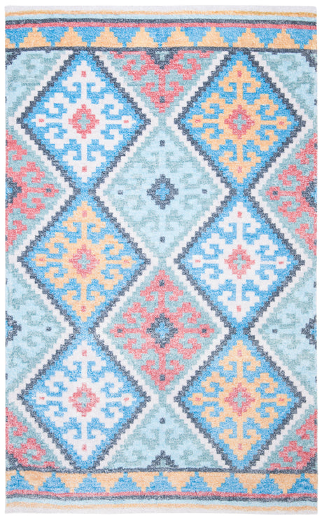 Safavieh Saffron Sfn560M Blue/Aqua Rugs.