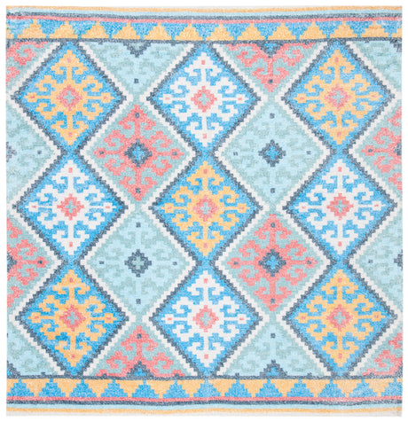 Safavieh Saffron Sfn560M Blue/Aqua Rugs.