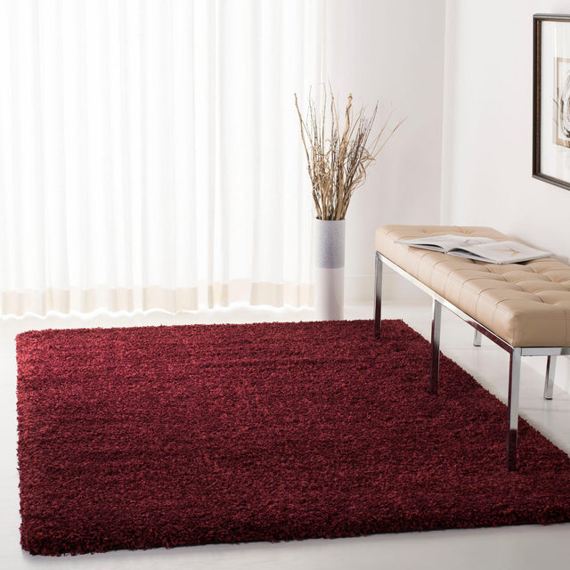 Safavieh Shag Sg151 Maroon Rug.