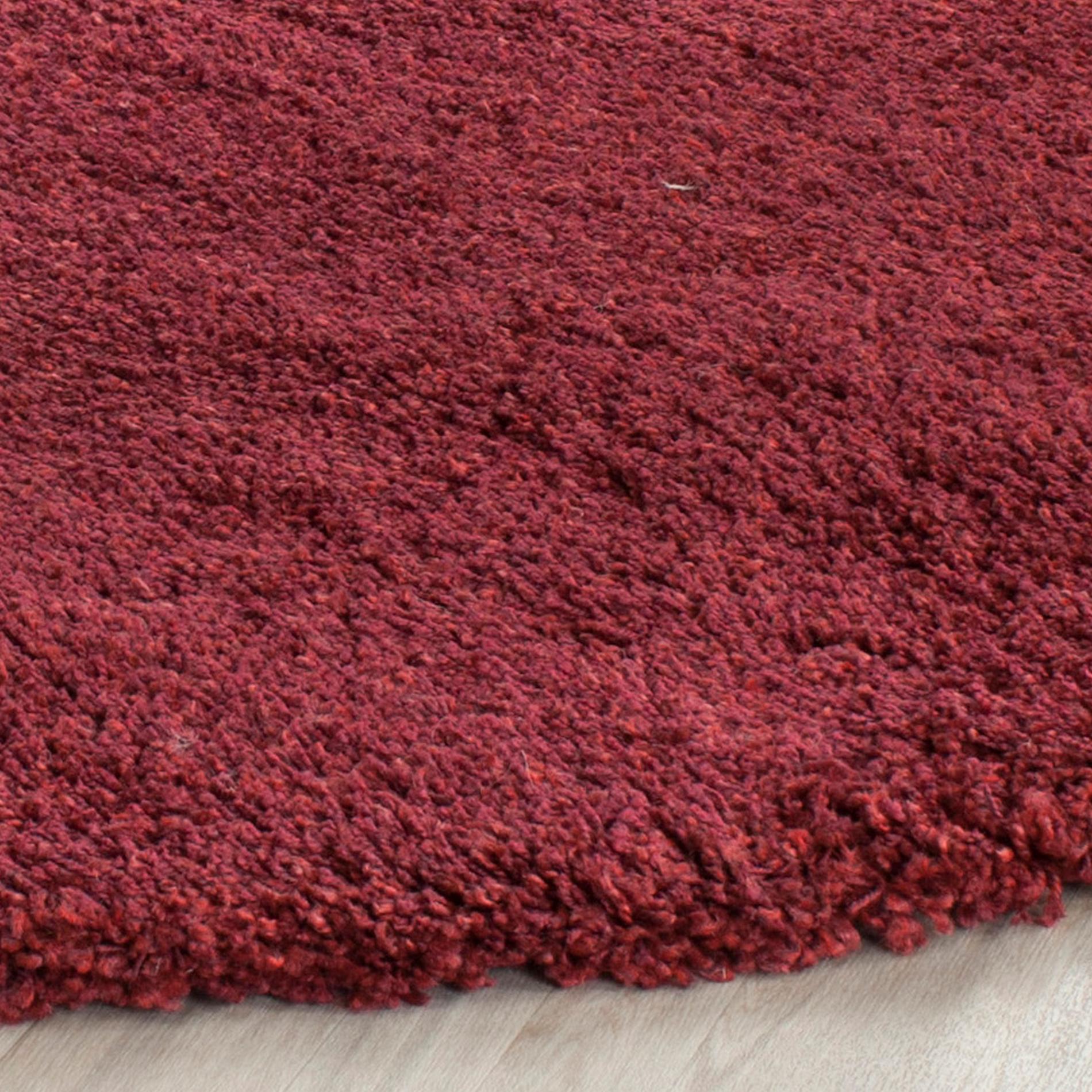 Safavieh Shag Sg151 Maroon Area Rug