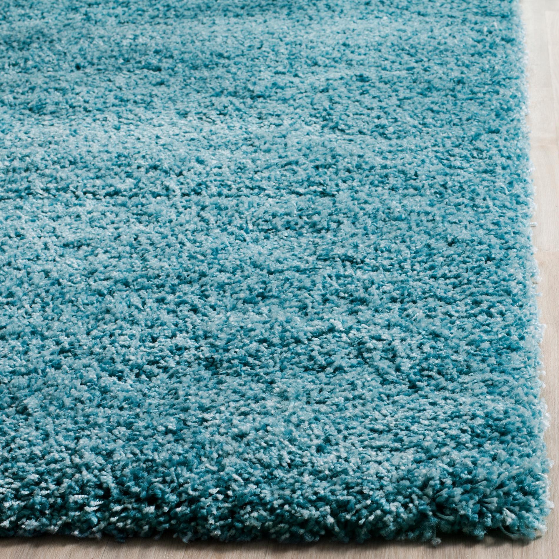 Safavieh Shag Sg151 Turquoise Area Rug