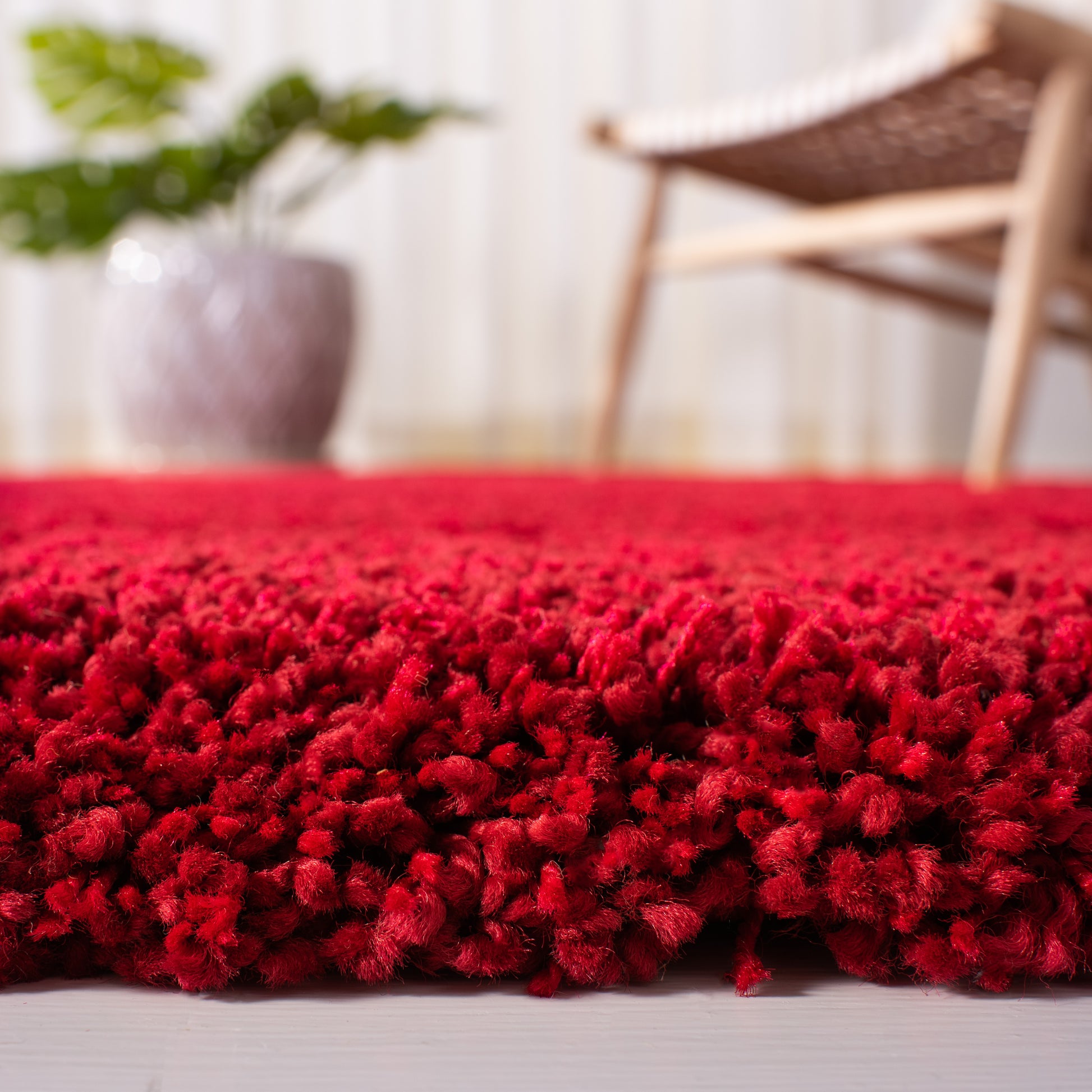 Safavieh Shag Sg180 Red Area Rug