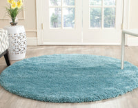 Safavieh Shag Sg180 Aqua Blue Area Rug