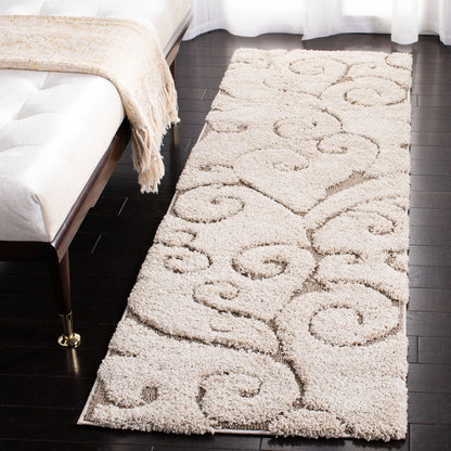 Safavieh Shag Sg455 Cream/Beige Area Rug