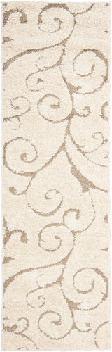 Safavieh Shag Sg455 Cream/Beige Rug.