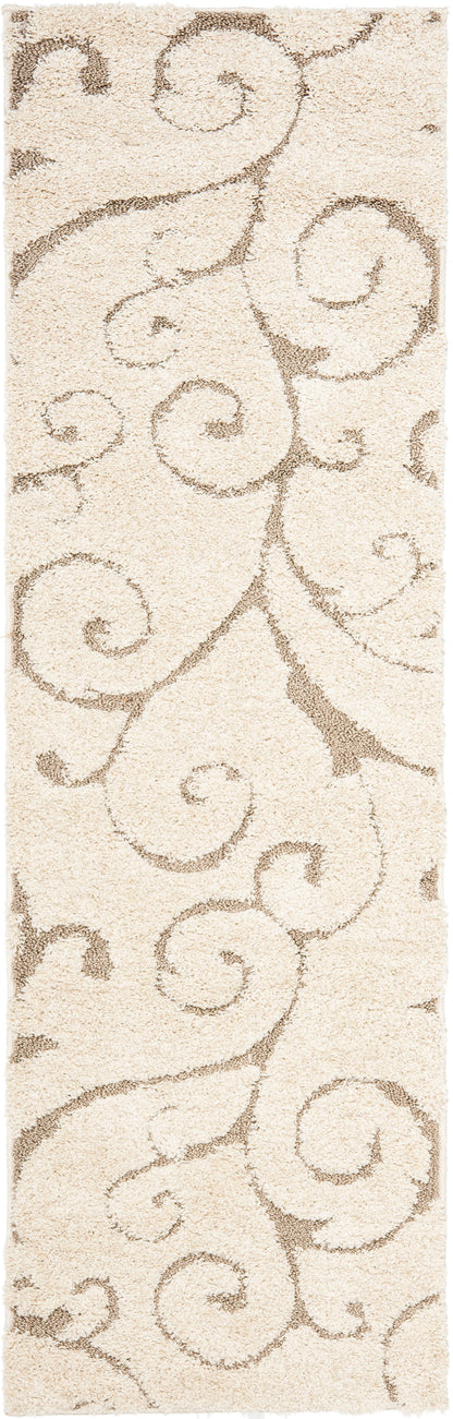 Safavieh Shag Sg455 Cream/Beige Area Rug