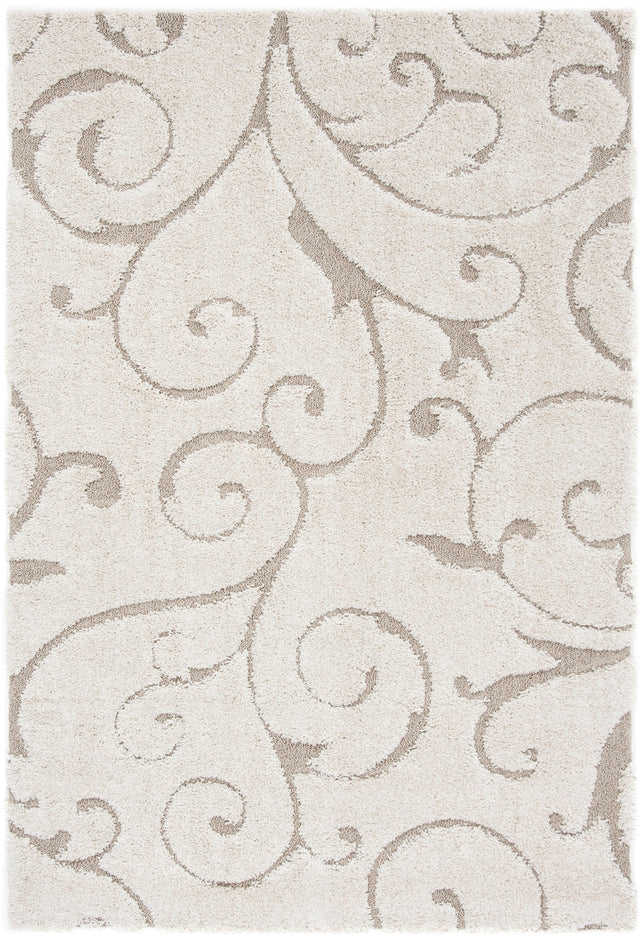 Safavieh Shag Sg455 Cream/Beige Rug.