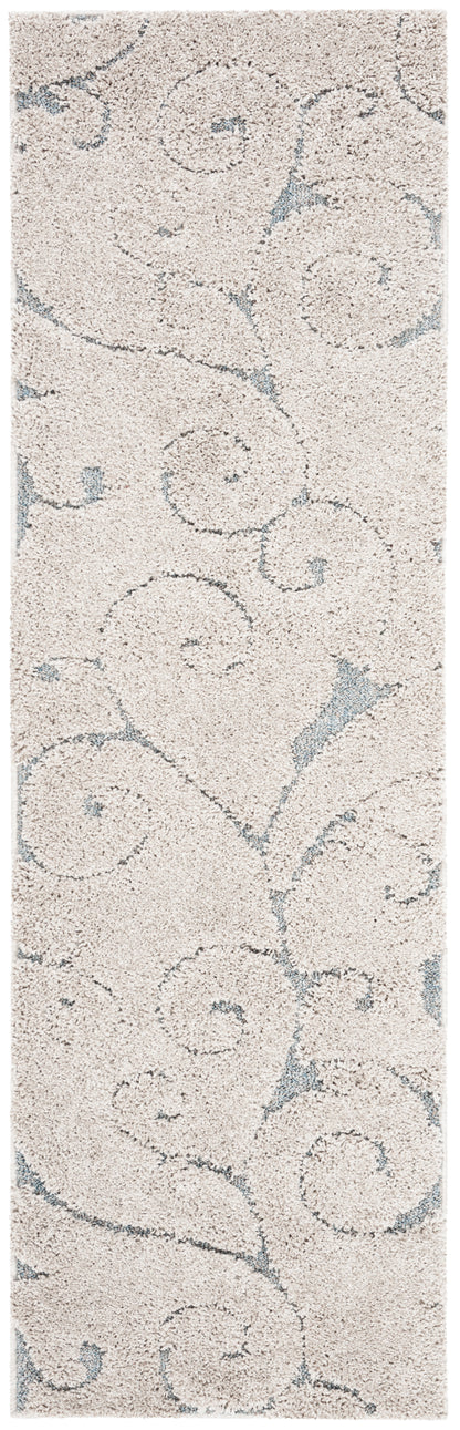 Safavieh Shag Sg455 Beige/Blue Grey Area Rug