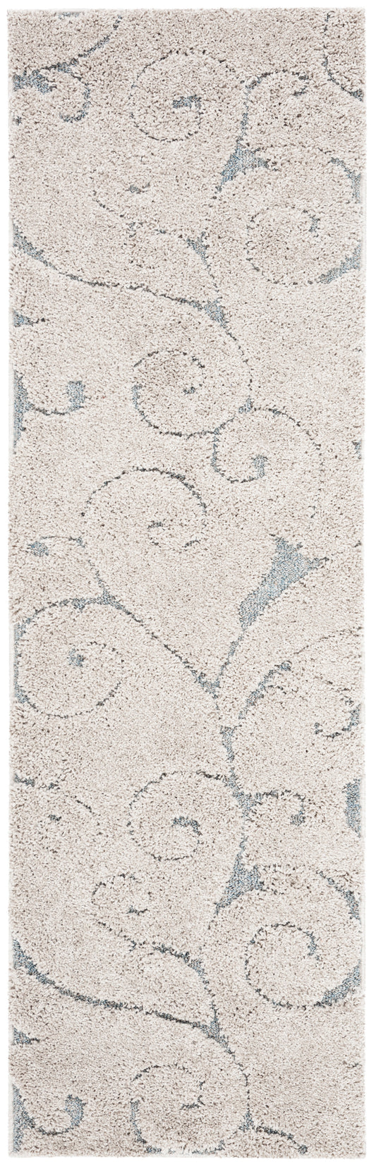 Safavieh Shag Sg455 Beige/Blue Grey Area Rug