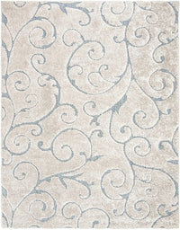 Safavieh Shag Sg455 Beige/Blue Grey Area Rug