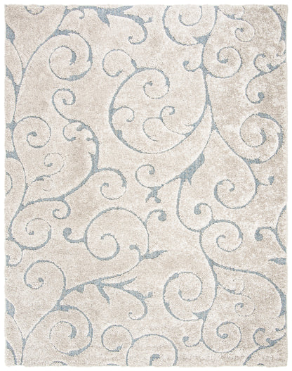 Safavieh Shag Sg455 Beige/Blue Grey Area Rug