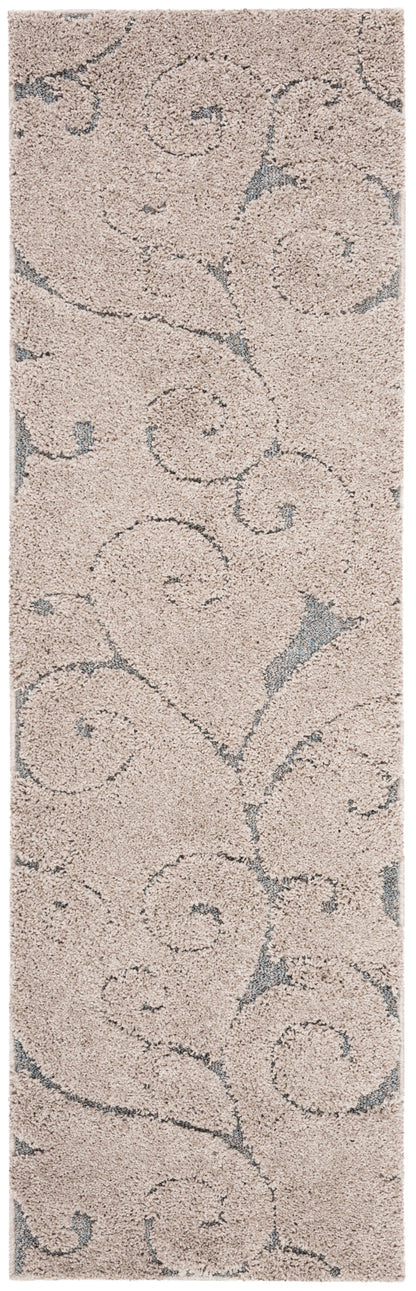 Safavieh Shag Sg455 Grey/Light Blue Area Rug