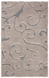 Safavieh Shag Sg455 Grey/Light Blue Rug.