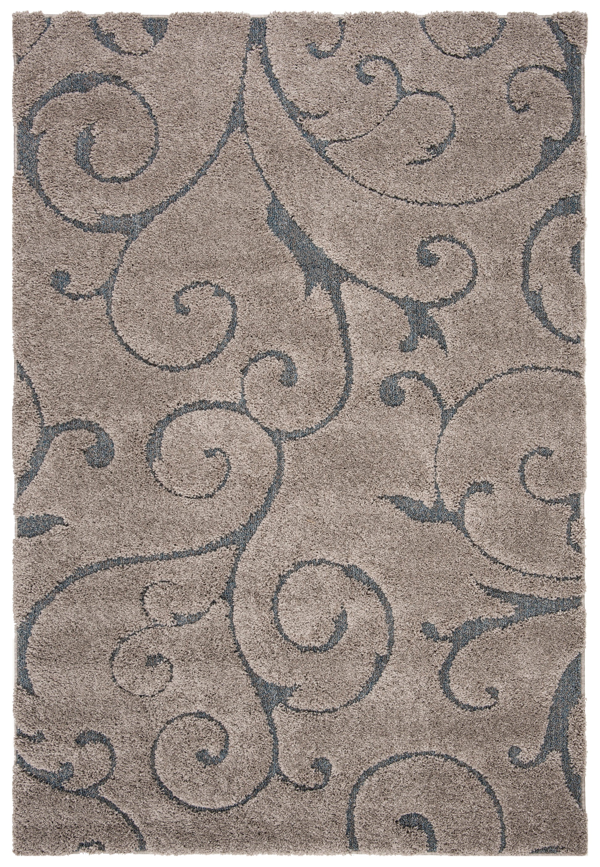 Safavieh Shag Sg455 Grey/Light Blue Area Rug