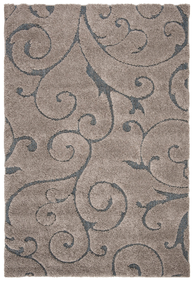 Safavieh Shag Sg455 Grey/Light Blue Rug.