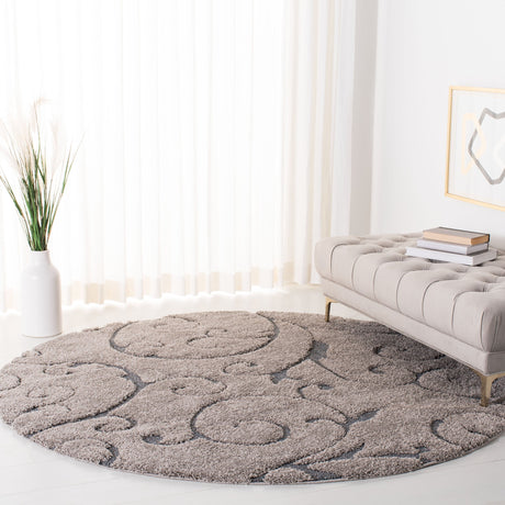 Safavieh Shag Sg455 Grey/Light Blue Rug.