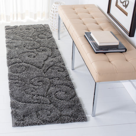 Safavieh Shag Sg455 Grey Rug.