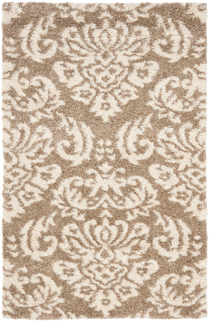 Safavieh Shag Sg460 Beige/Cream Area Rug