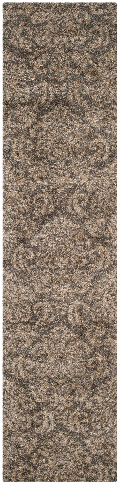 Safavieh Shag Sg460 Smoke/Beige Rug.