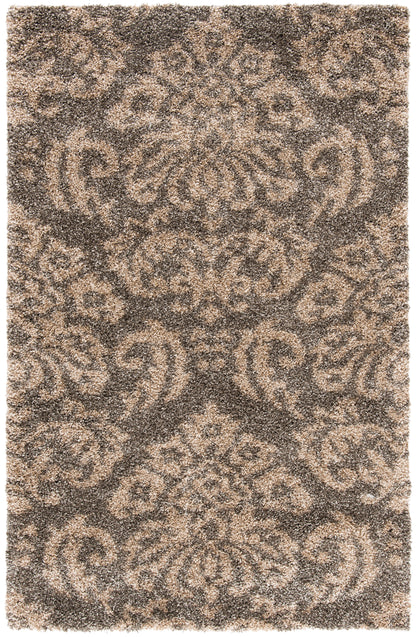 Safavieh Shag Sg460 Smoke/Beige Area Rug