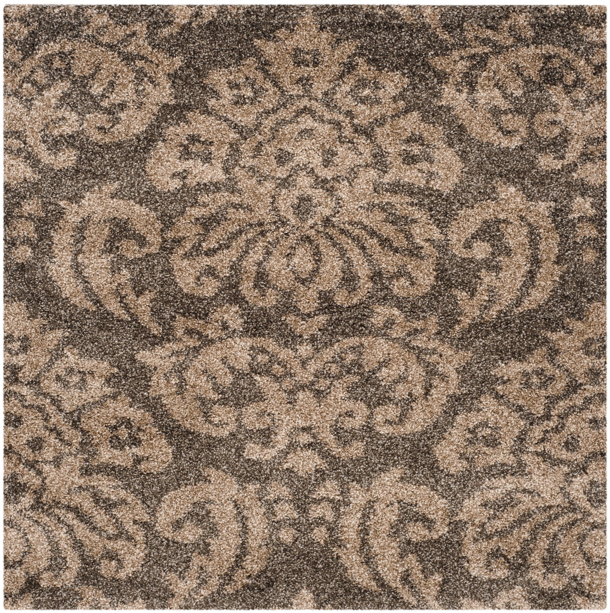 Safavieh Shag Sg460 Smoke/Beige Area Rug