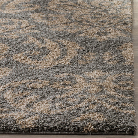 Safavieh Shag Sg460 Grey/Beige Rug.