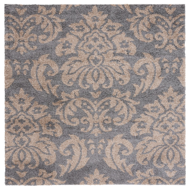Safavieh Shag Sg460 Grey/Beige Rug.