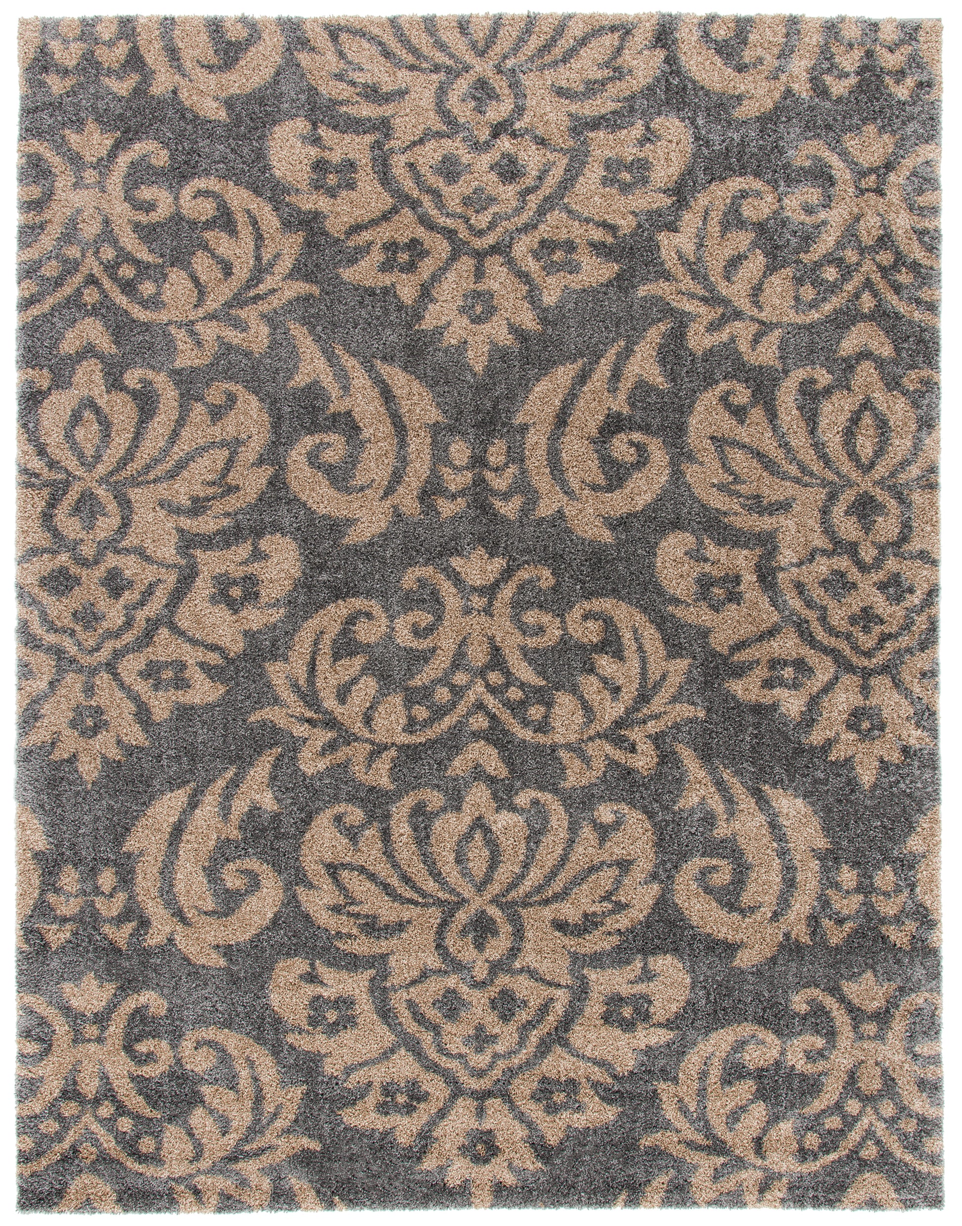 Safavieh Shag Sg460 Grey/Beige Area Rug