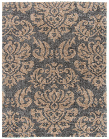 Safavieh Shag Sg460 Grey/Beige Rug.