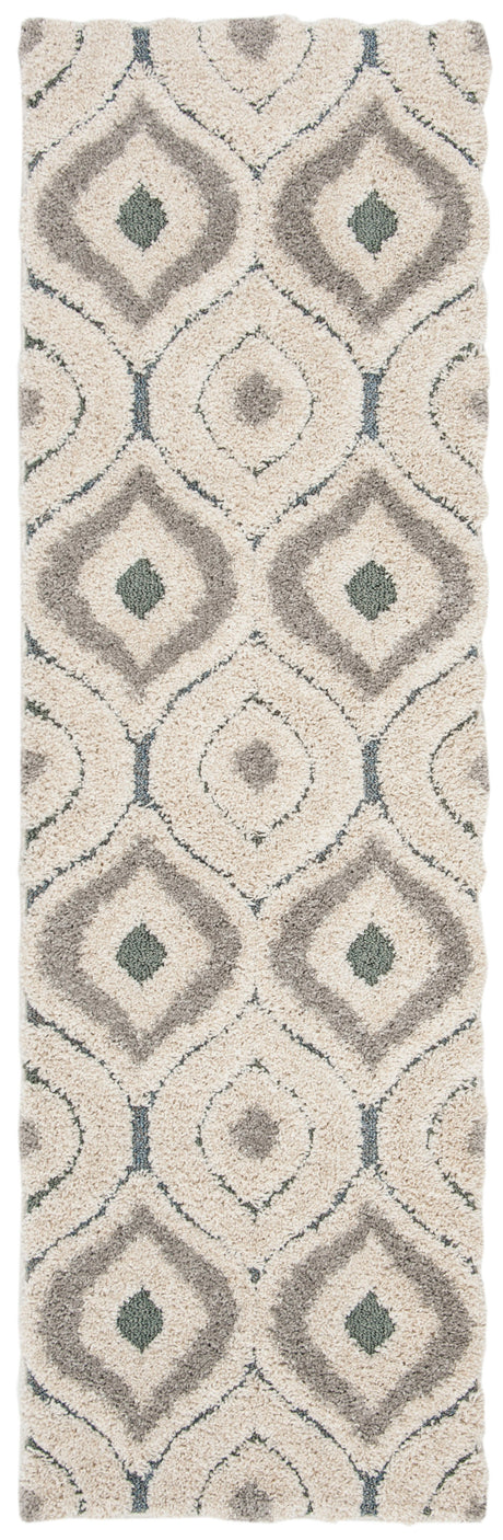 Safavieh Shag Sg461 Cream/Light Blue Rug.