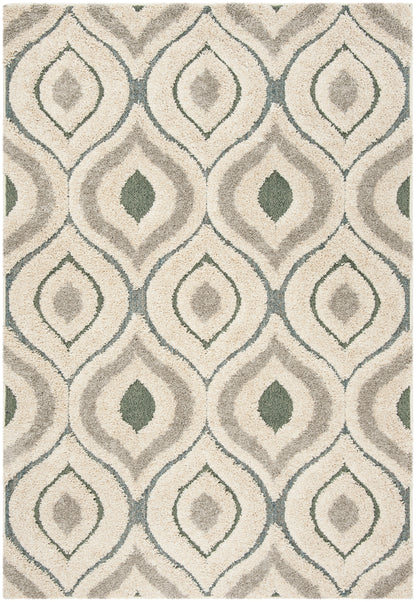 Safavieh Shag Sg461 Cream/Light Blue Area Rug