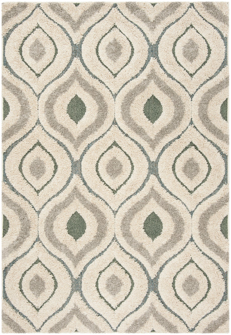 Safavieh Shag Sg461 Cream/Light Blue Rug.