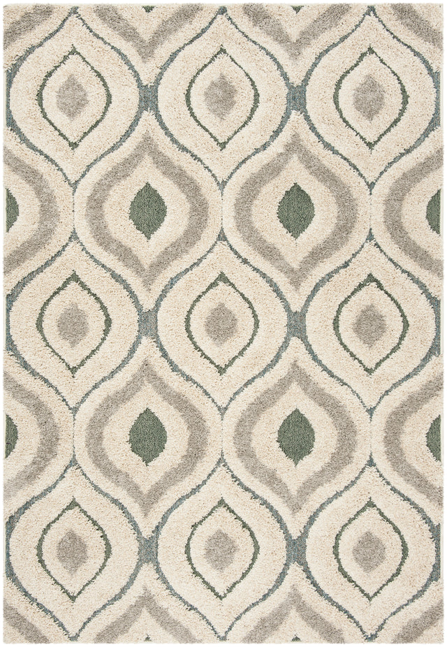 Safavieh Shag Sg461 Cream/Light Blue Rug.