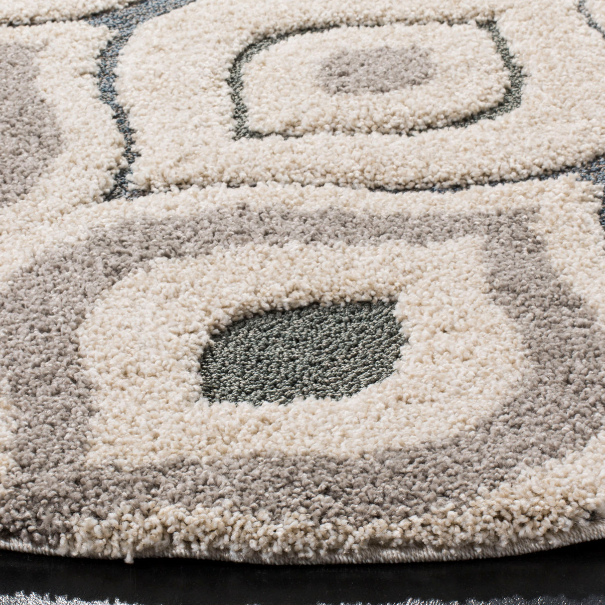 Safavieh Shag Sg461 Cream/Light Blue Rug.