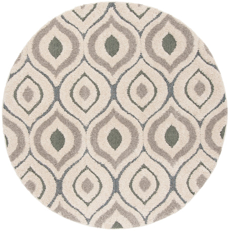 Safavieh Shag Sg461 Cream/Light Blue Rug.