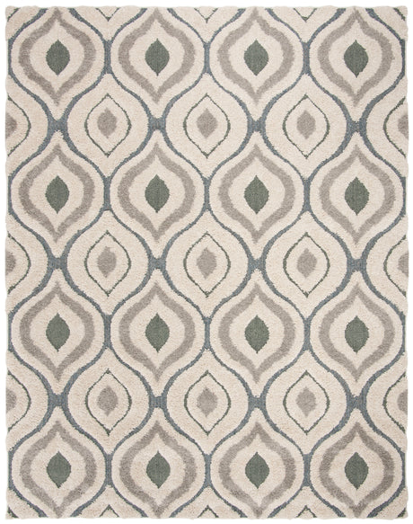 Safavieh Shag Sg461 Cream/Light Blue Rug.