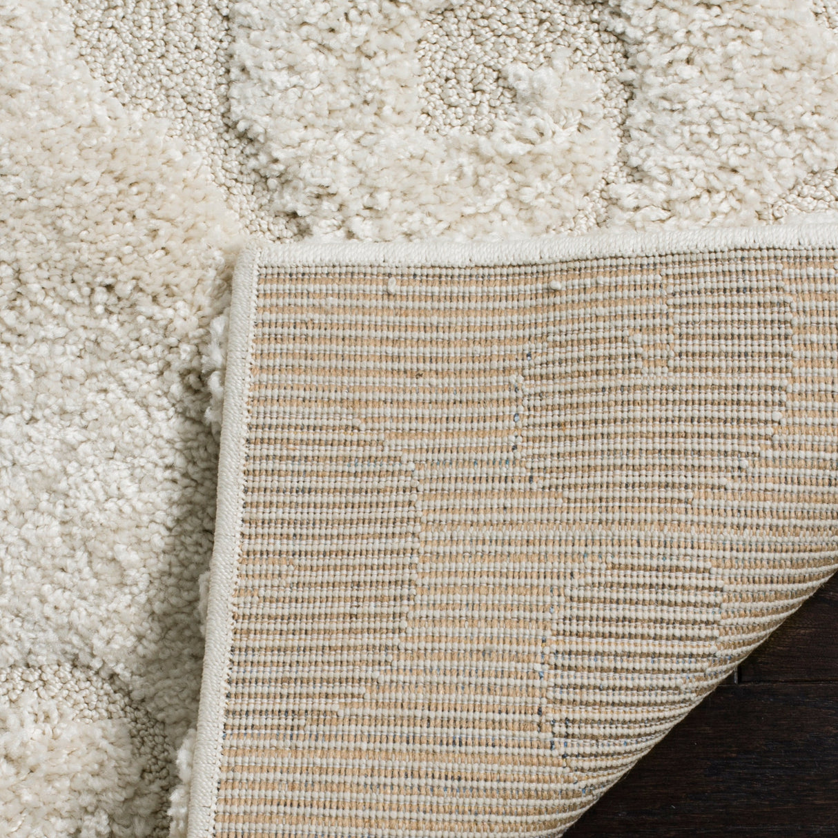 Safavieh Shag Sg470 Creme/Creme Rug.