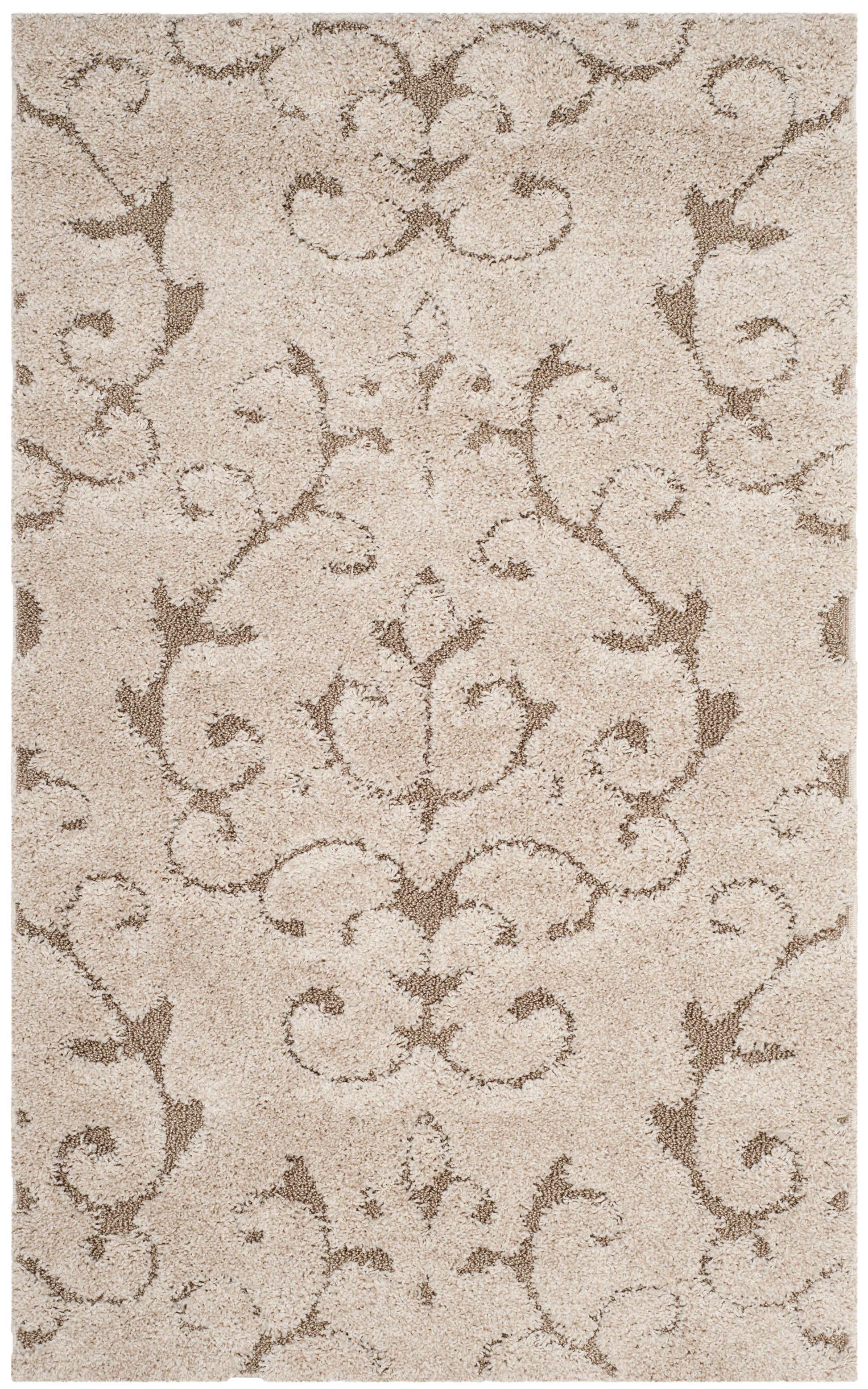 Safavieh Shag Sg470 Cream/Beige Area Rug