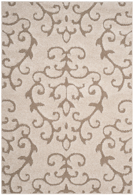 Safavieh Shag Sg470 Cream/Beige Rug.