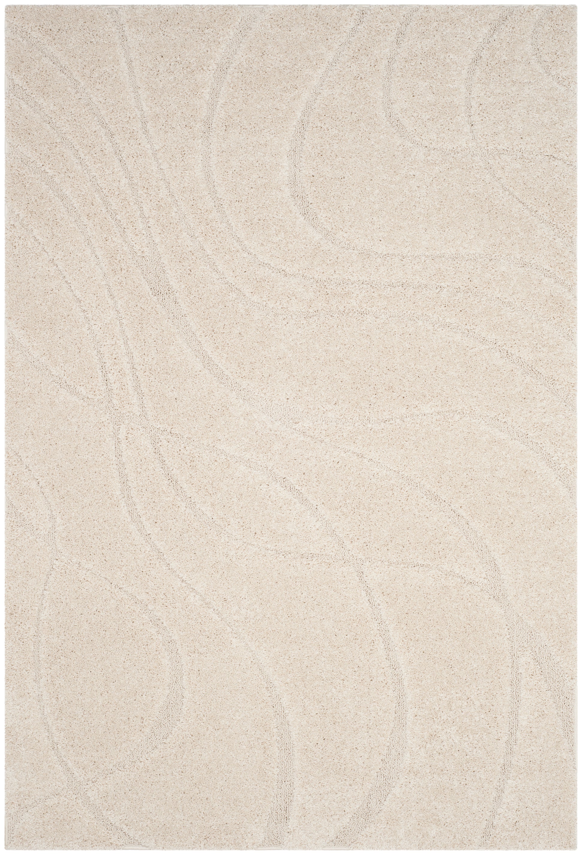 Safavieh Shag Sg471 Creme/Creme Area Rug