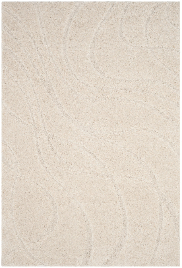 Safavieh Shag Sg471 Creme/Creme Rug.