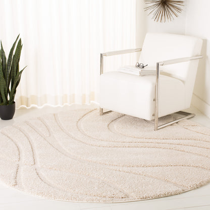 Safavieh Shag Sg471 Creme/Creme Area Rug