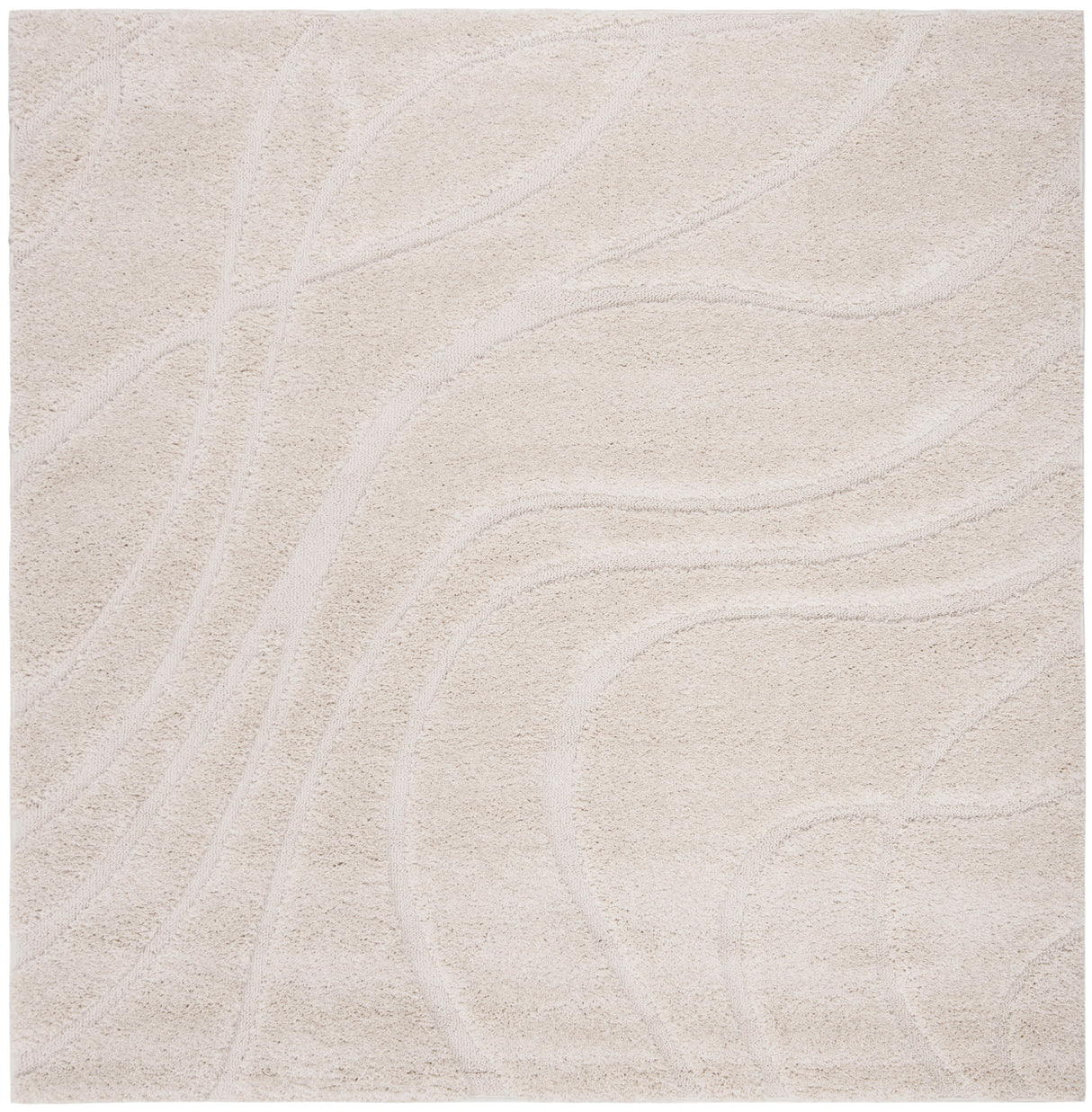 Safavieh Shag Sg471 Creme/Creme Rug.