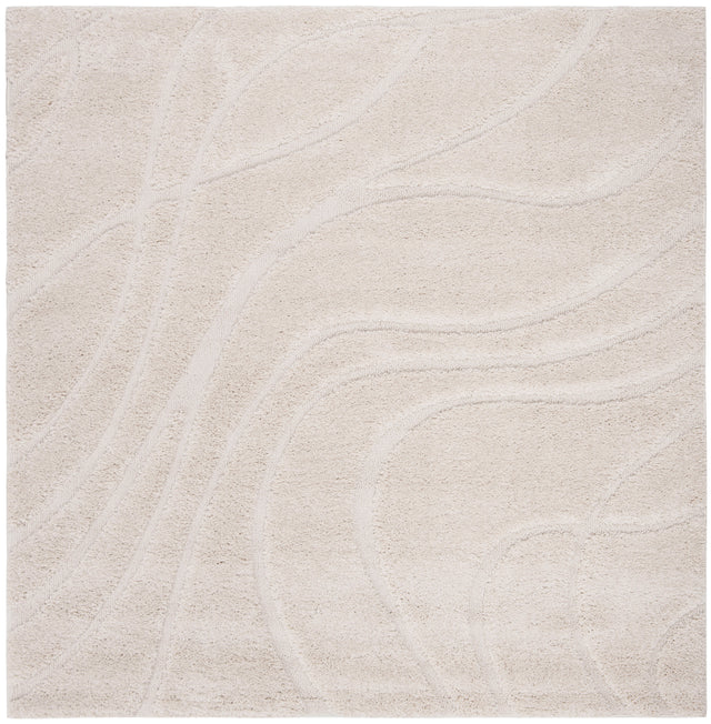 Safavieh Shag Sg471 Creme/Creme Rug.