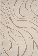 Safavieh Shag Sg471 Cream/Beige Rug.