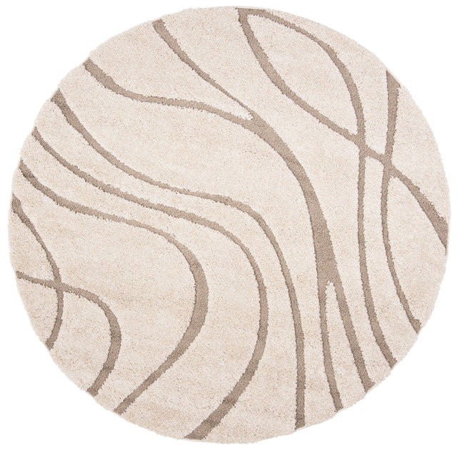 Safavieh Shag Sg471 Cream/Beige Rug.